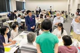 「市民の皆さまと横浜市の図書館の未来を語るワークショップ」に出席しました